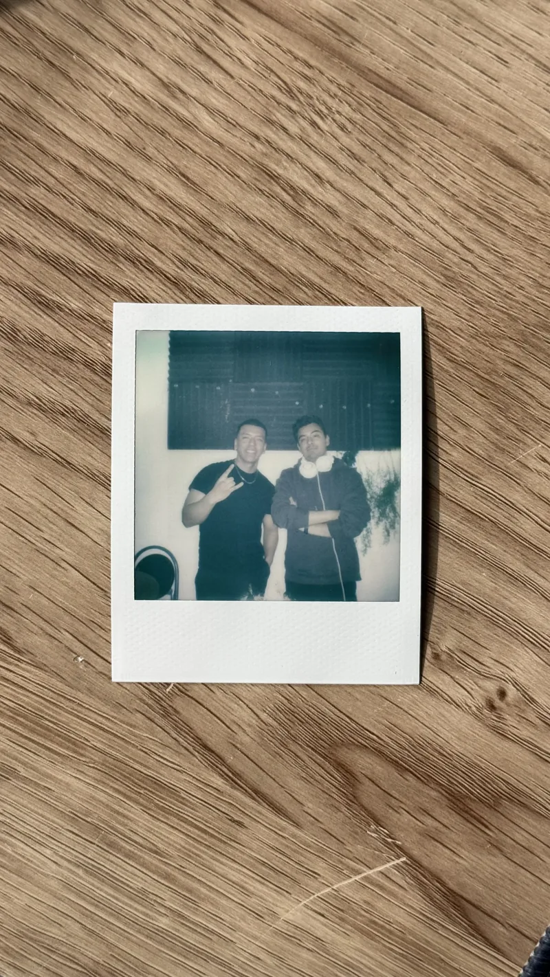 Polaroid de una sesión anterior