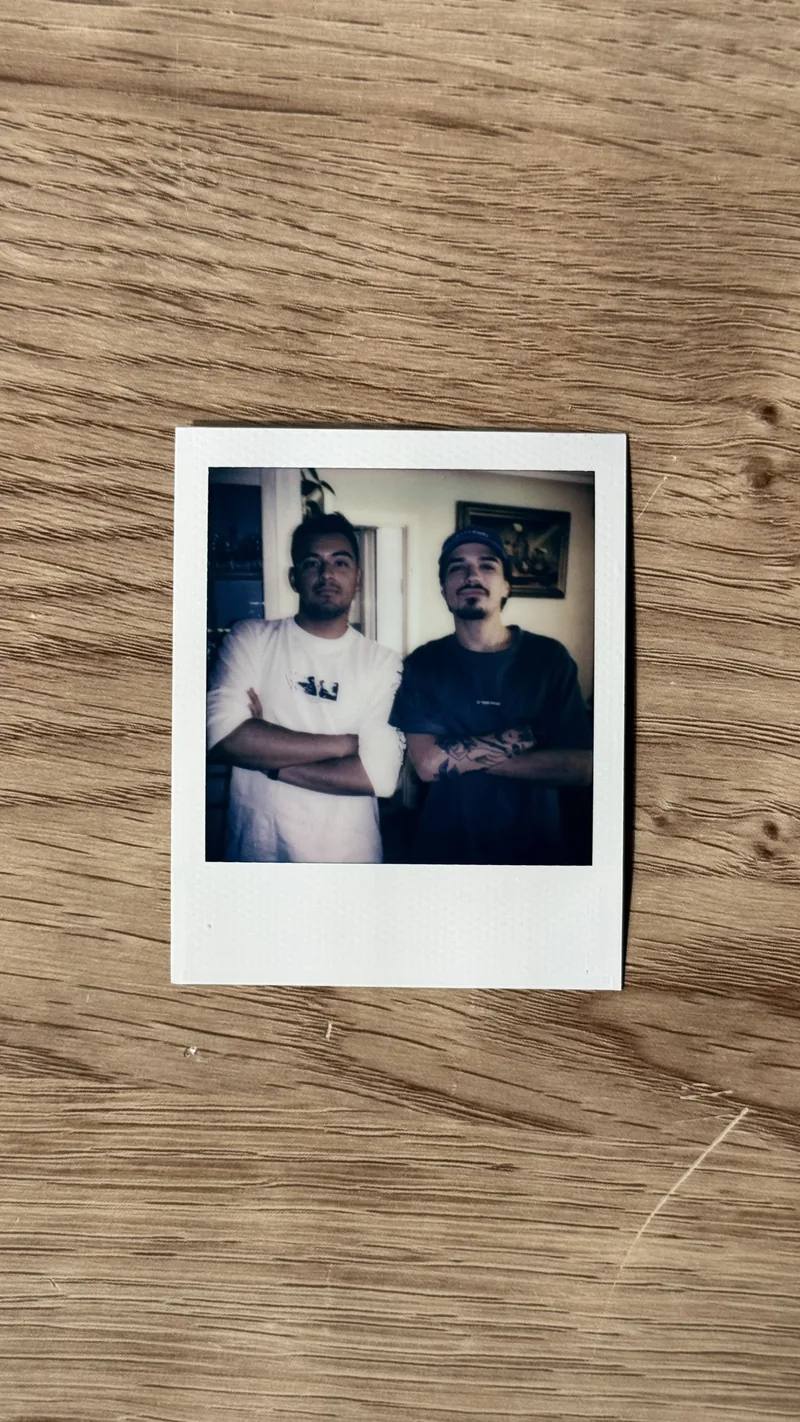 Polaroid de una sesión anterior