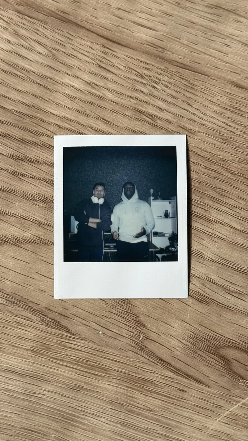 Polaroid de una sesión anterior