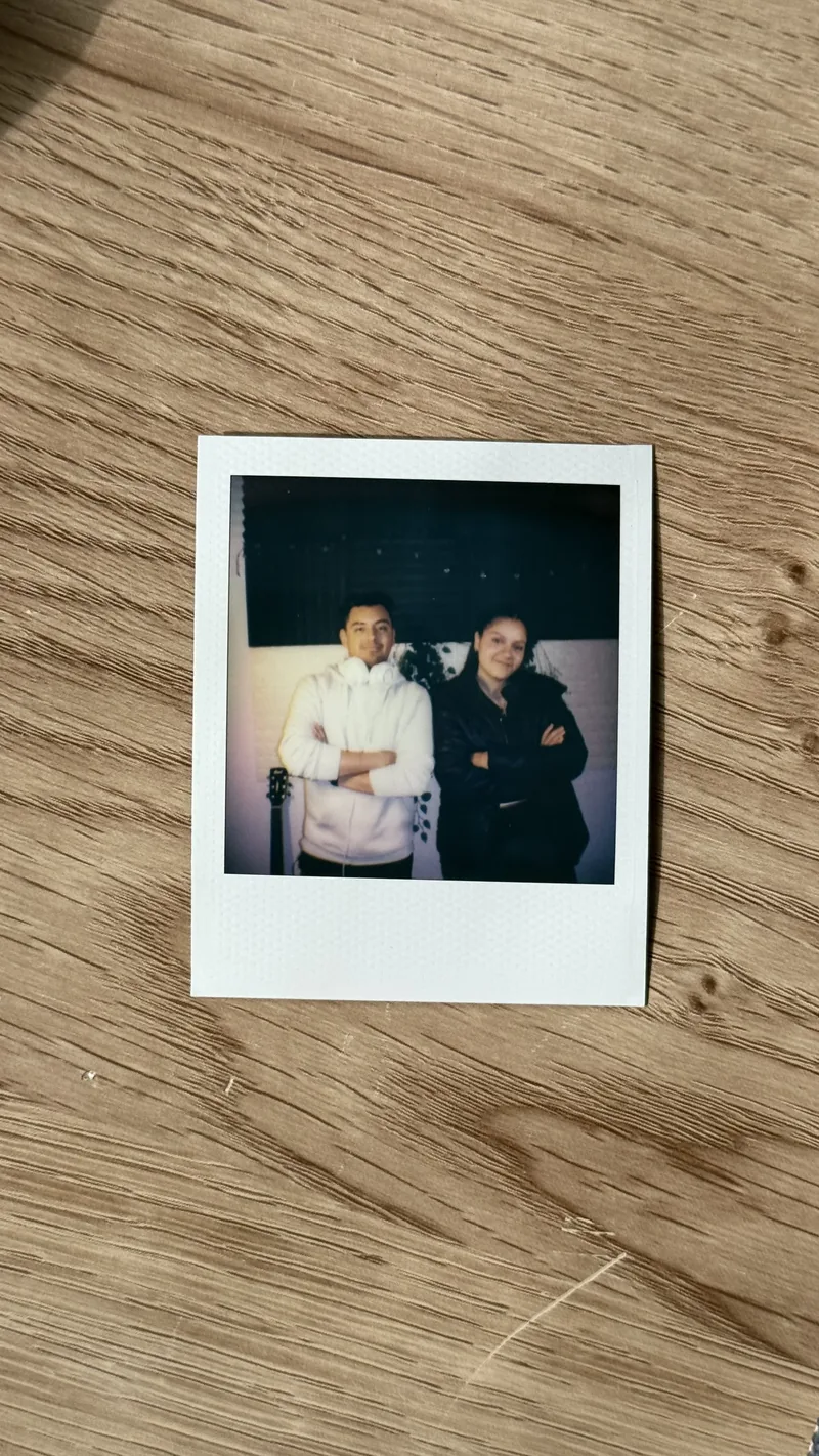 Polaroid de una sesión anterior