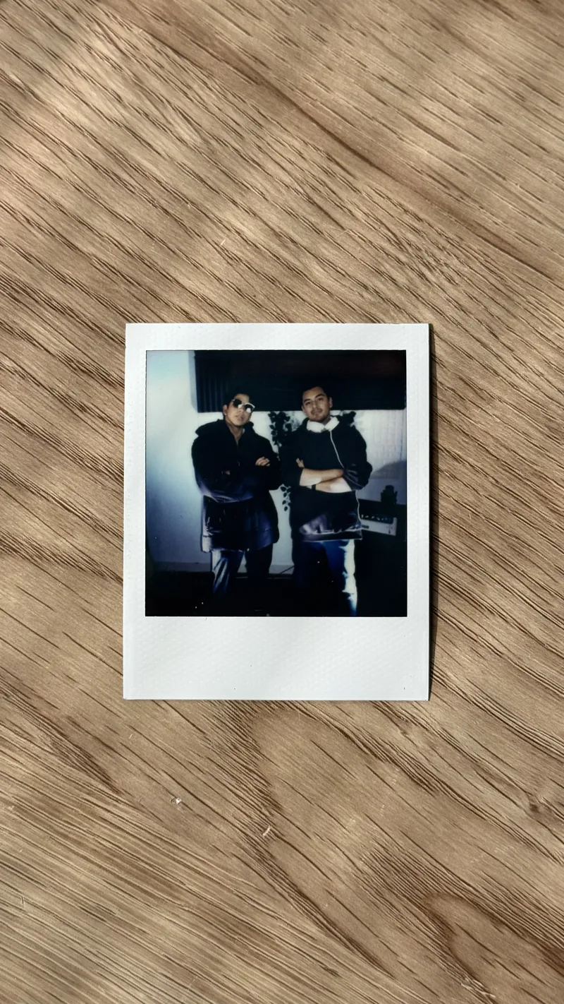 Polaroid de una sesión anterior
