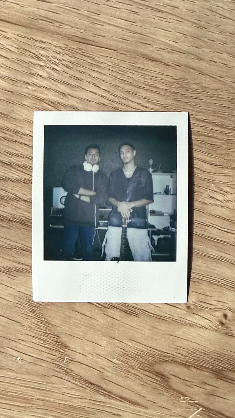 Polaroid de una sesión anterior