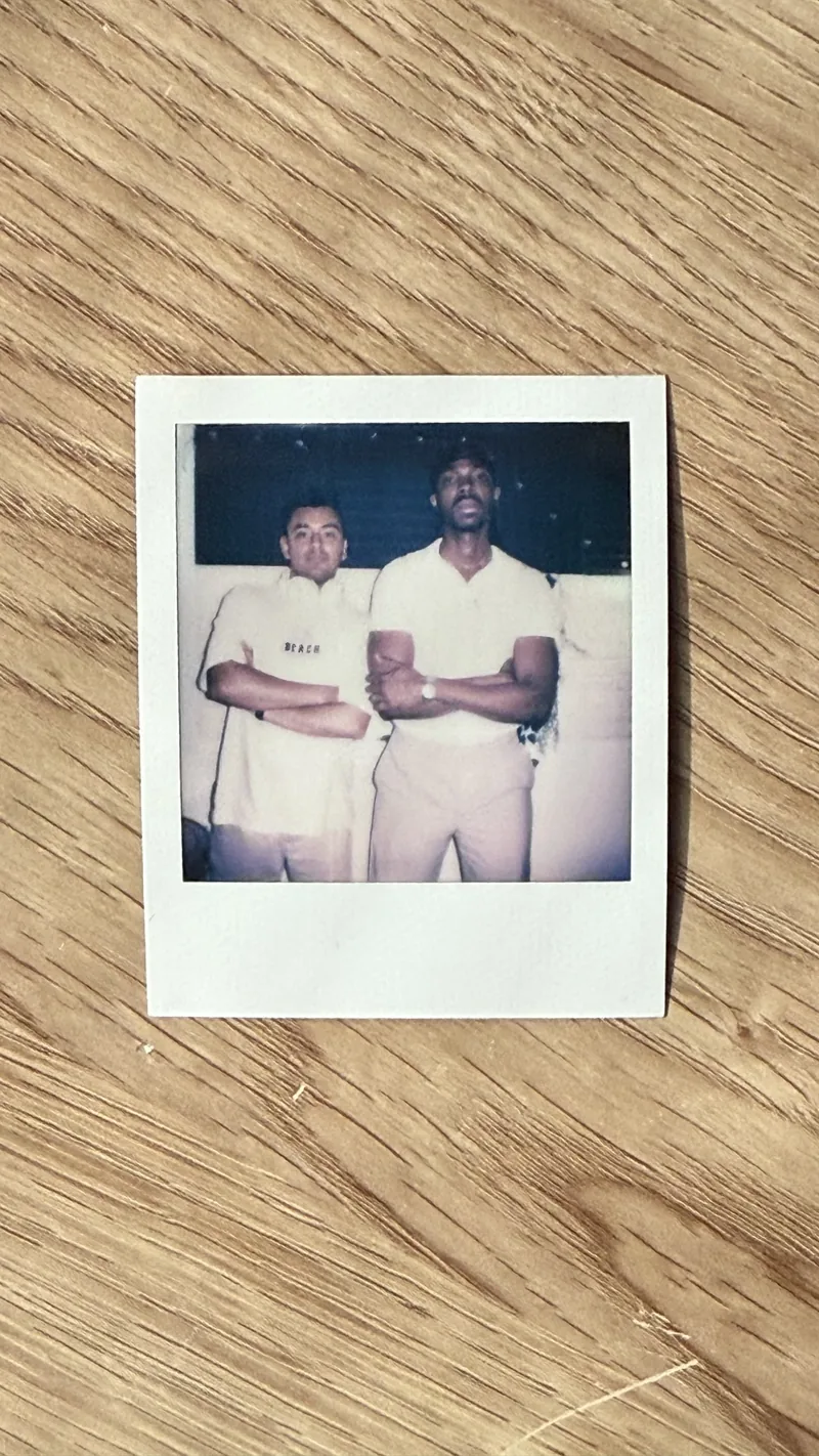 Polaroid de una sesión anterior